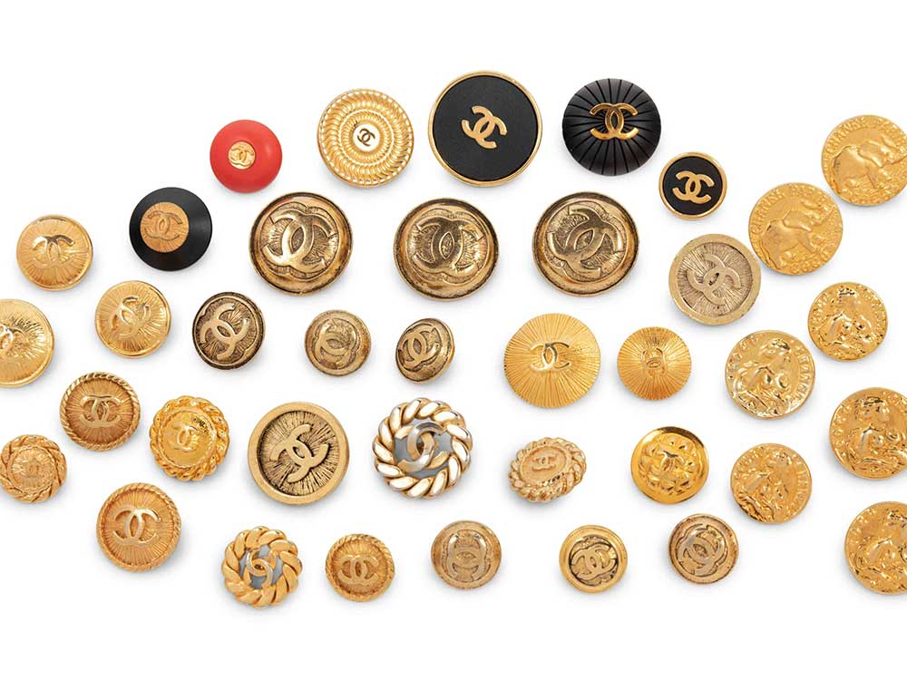 Collection of Chanel Buttons