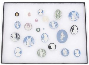 COLLECTION OF DIVISION III JASPERWARE AND WEDGWOOD BUTTONS